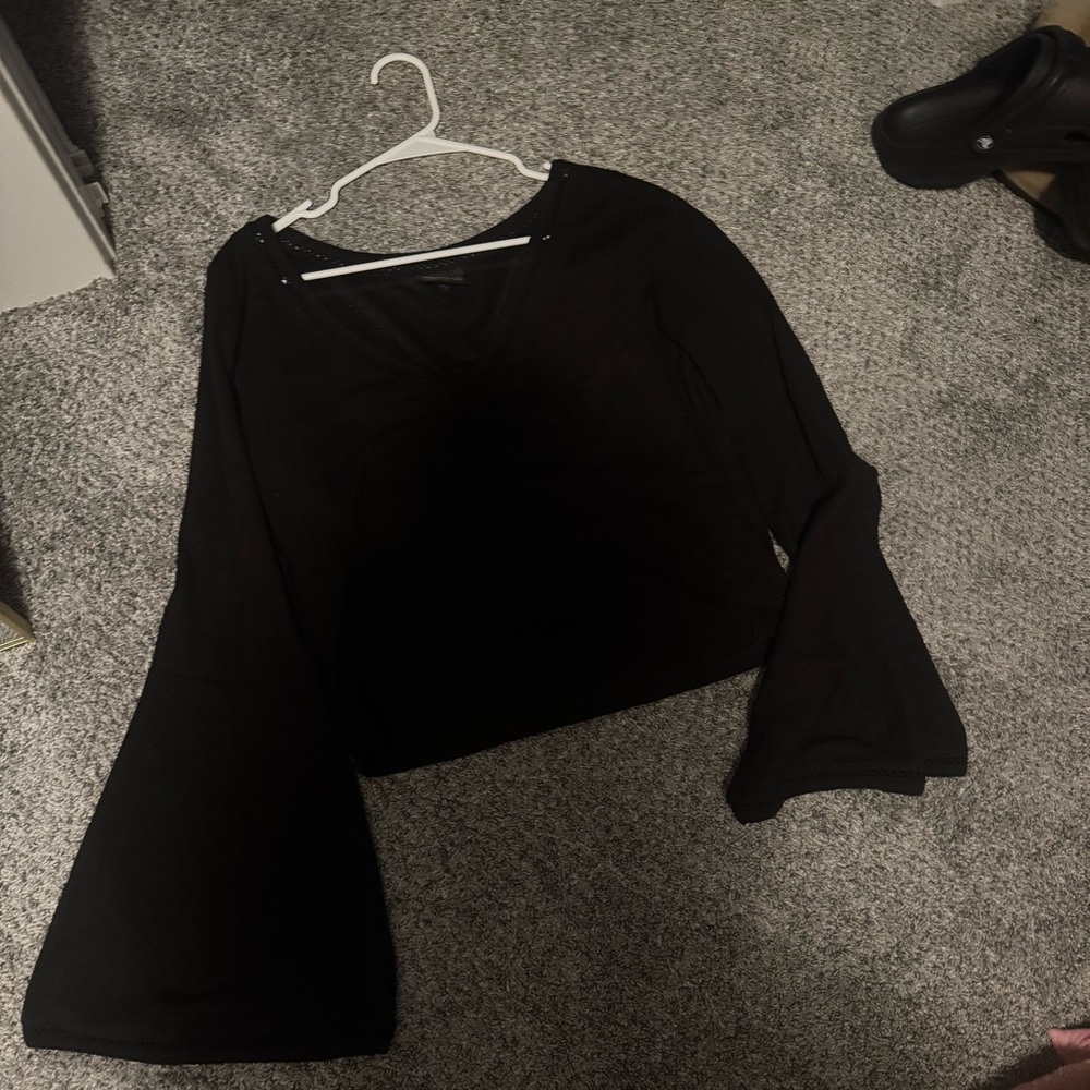 Never worn black western top.